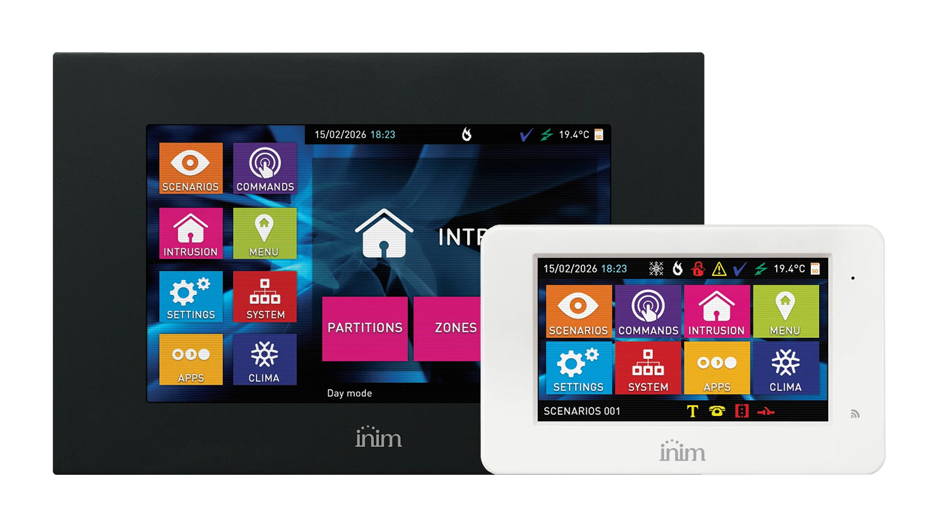 Tastiere INIM e gestione da App